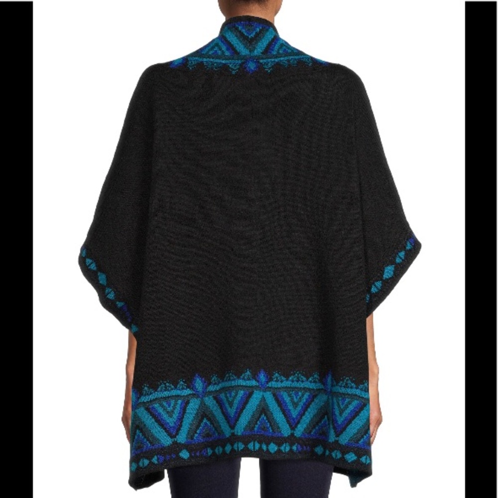 Open-Front Ruana Sweater - Picture 3 of 15